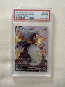 Charizard Vmax SV107/072 PSA 10 Shining Fates Pokemon
