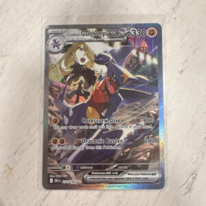 Cynthia’s Garchomp ex 232/182 Destined Rivals SIR Full Art Holo ENG
