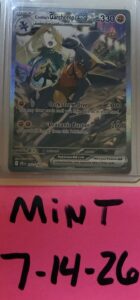 Cynthia’s Garchomp ex 232/182 SV10 Destined Rivals SIR Full Art Holo Mint Fresh