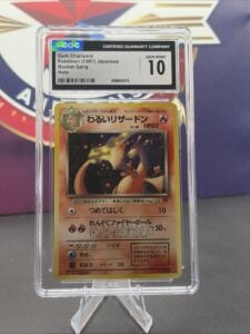 Dark Charizard Rocket Gang Holo (Japanese) CGC 10