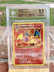 ~ESP~ SPANISH BGS 9.5 Charizard HOLO Evolutions Pokemon Card