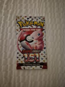 Faux Pokemon 151 booster 1 pack Of 10 Cards english Sealed Scarlet & Violet