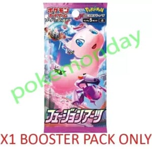 Fusion Arts Booster Pack Strike JAPANESE S8 Pokemon Cards TCG Brand New & Sealed