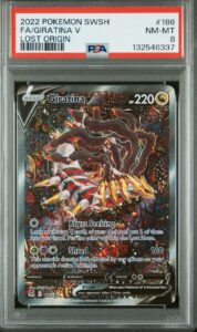 Giratina V (Alternate Full Art) 186/196 Swsh11: Lost Origin Holo