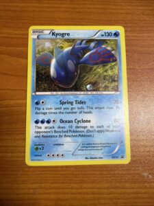 Kyogre XY51 Black Star Promo Holo Rare Pokemon Card 2015 Near Mint