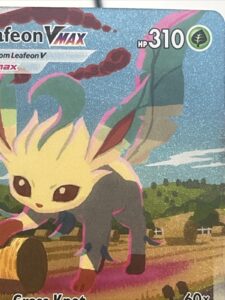 Leafeon VMAX 205/203 Evolving Skies Secret Rare Holo Full Art English HP310