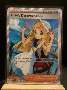 Lillie’s Determination 169/132 Ultra Rare Full Art Holo Trainer
