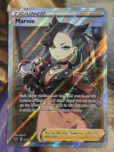 Marnie 200/202 Pokemon Sword & Shield Holo Ultra Rare Full Art Trainer – NM 🔥