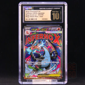 Mega Charizard X ex MA M2a-223/193 Pokemon Card Japanese # CGC PRISTINE 10