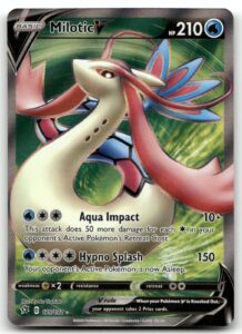 Milotic V (Full Art) Holo Ultra Rare 179/192 Pokemon TCG SWSH02: Rebel Clash NM