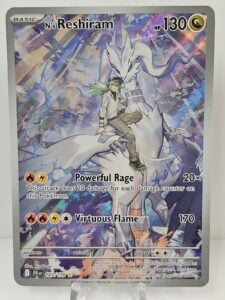 N’s Reshiram 167/159 IR – Pokémon Journey Together Illustration Rare Full Art NM