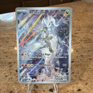 N’s Reshiram 167/159 Illustration Rare Full Art – Journey Together – NM