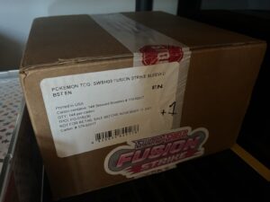 POKEMON TCG: SWORD & SHIELD FUSION STRIKE 144 SLEEVED BOOSTER PACK SEALED CASE