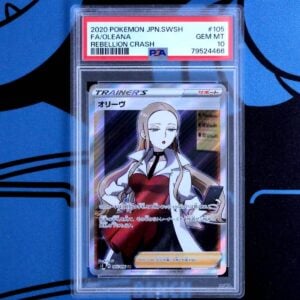 PSA10 Oleana SR Rebellion Crash 79524466 Charizard Mew Mewtwo Gengar Pikachu Ion