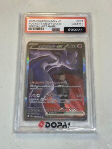 PSA10 Team Rocket’s Mewtwo Ex SAR MEGA High-Class Pack