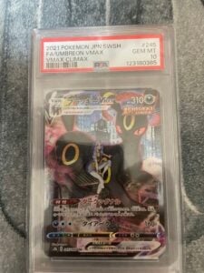 PSA10 Umbreon VMAX CSR Pokemon Card 245 184 Pok Card