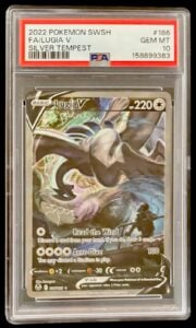 Pokemon 2022 Silver Tempest Lugia V 186/195 Alt Full Art Holo PSA 10