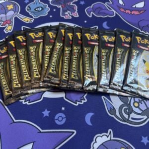 Pokemon 25th Anniversary – Celebrations Booster Pack – 4 Cards / Pack – SEALED