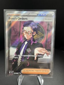 Pokemon Boss’s Orders (Corbeau) 256/217 Ascended Heroes Full Art