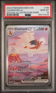 Pokemon Card – PSA 10 Charizard EX 199/165 – 151 SIR – GEM MT