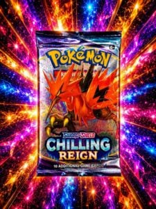 Pokemon Chilling Reign Factory Sealed Booster Pack One Pack
