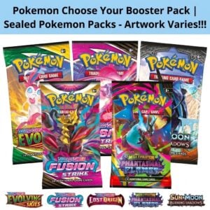 Pokemon Choose Your Booster Pack | Sealed Pokemon Packs – Artwork Varies