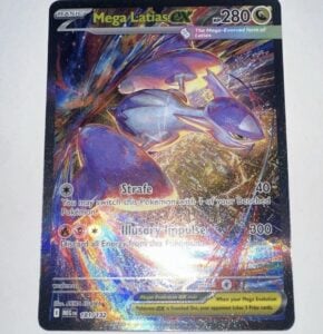 Pokémon Co. Mega Latias EX 181/132 ME01 Mega Evolution Full Art Holo Rare