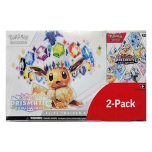 Pokemon Costco Prismatic Evolutions 2-Pack Trainer Box and Booster Bundl