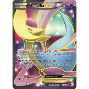 Pokemon Cresselia EX 143 Full Art BCR 143/149 Holofoil MP Boundaries Crossed