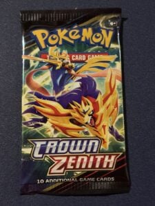 Pokemon Crown Zenith Booster Pack – 10 Cards / Pack – Sealed