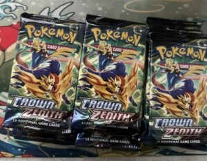 Pokemon Crown Zenith Booster Pack – 10 Cards / Pack – Sealed