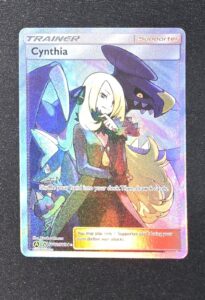 Pokemon Cynthia SV82/SV94 Hidden Fates Full Art Trainer NM
