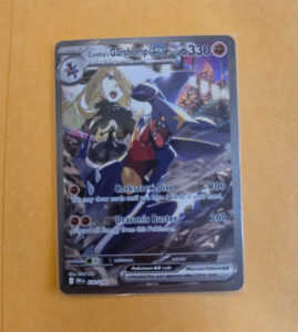 Pokemon Cynthia’s Garchomp ex 232/182 Crown Zenith Full Art Holo SIR English