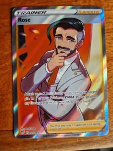Pokemon Darkness Ablaze Full Art Trainer, Rose 189/189