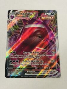 Pokémon Gengar VMAX 157/264 Fusion Strike UR Full Art Holo Near Mint NM