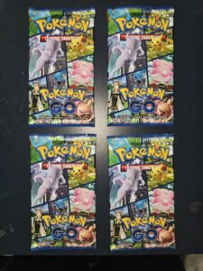 Pokemon Go Factory Sealed Booster Pack 4