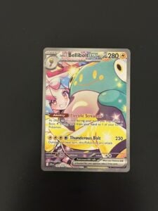Pokemon Iono’s Bellibolt ex 183/159 SV09 Journey Together SIR Full Art A Holo
