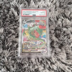 Pokemon Japanese Rayquaza VMAX RRR PSA 10 Gem Mint s8b 120/184 #1504
