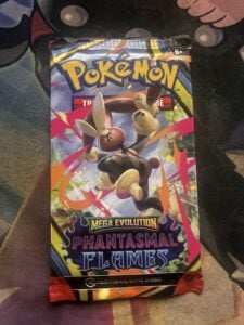 Pokémon Mega Evolution Phantasmal Flames Booster Pack – 1 SEALED