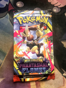 Pokémon Mega Evolution Phantasmal Flames Booster Pack