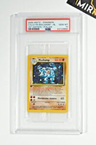 Pokemon PSA 10 Machamp 1st Edition Sealed Italian Base Set #8 – GEM MINT – POP 6