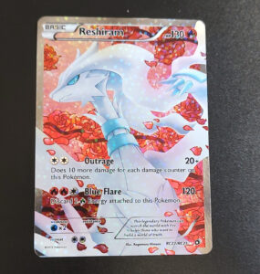 Pokemon Rose Reshiram Full Art Holo RC22/RC25 – Legendary Treasures Radiant NM