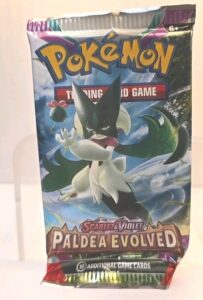 Pokemon Scarlet & Violet Paldea Evolved Booster Pack (10 CARDS) #2