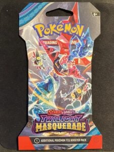 Pokemon Scarlet & Violet Twilight Masquerade Sleeved Booster Pack x1