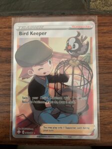 Pokemon Shining Fates Bird Keeper Trainer Full Art Ultra Rare 066/072