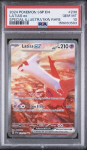 Pokemon Surging Sparks Latias Ex Special Illustration Rare PSA 10