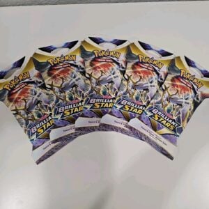 Pokémon TCG Brilliant Stars Arceus Art Sleeved Booster Pack FACTORY SEALED