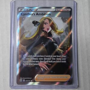 Pokemon TCG Cynthia’s Ambition 169/172 Brilliant Stars Full Art Holo