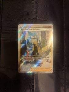 Pokémon TCG Cynthia’s Ambition GG60/GG70 CZ GG UR Full Art Holo Nm
