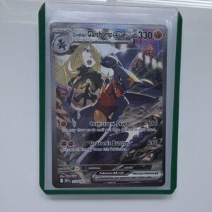 Pokemon TCG Cynthia’s Garchomp ex 330HP 232/182 Sv10 SIR Full Art Holo ENG